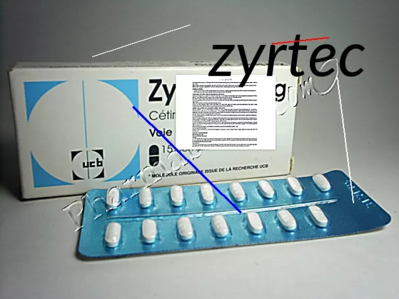 Zyrtec et ordonnance